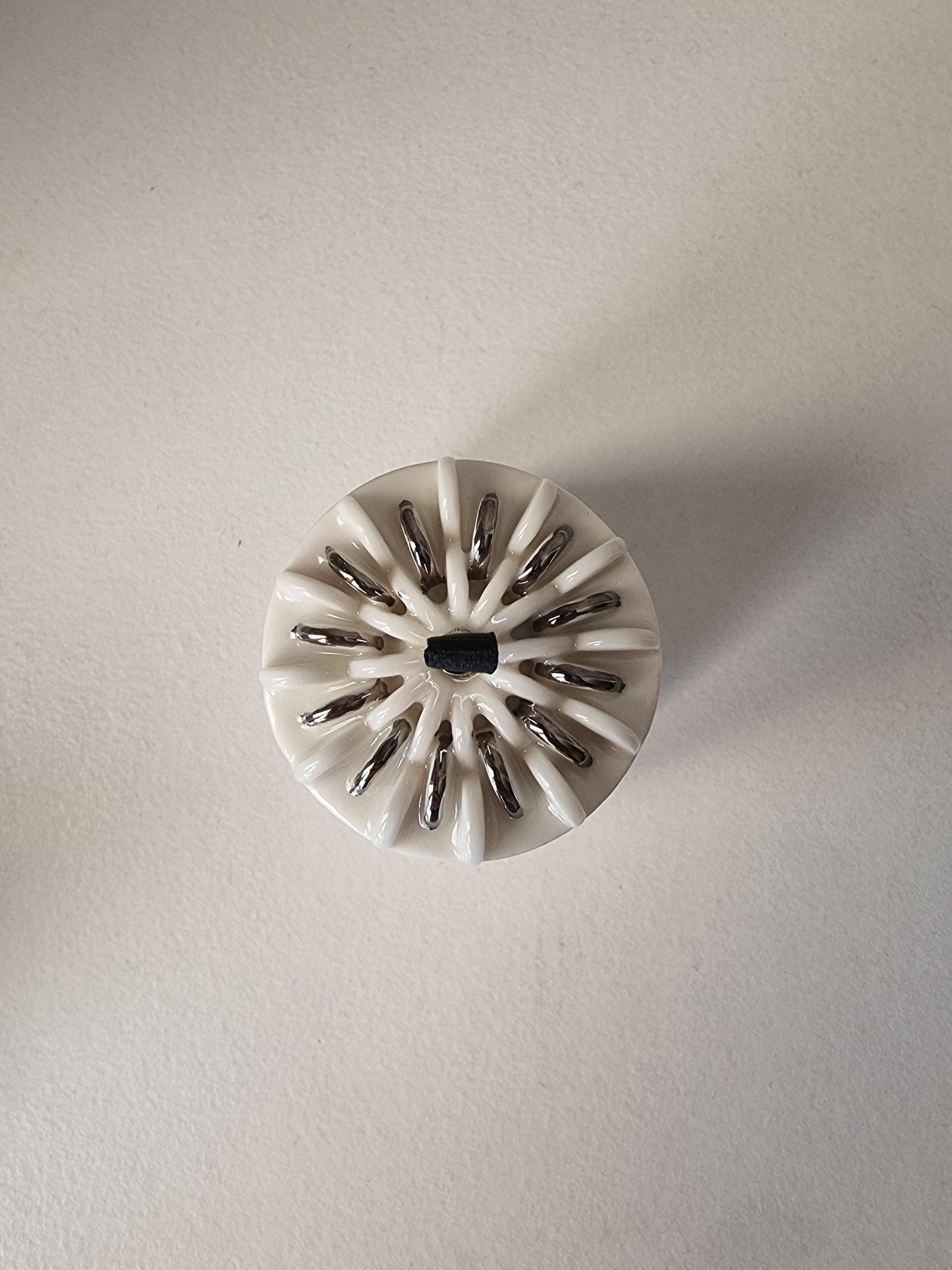 Small Lidded Vessel with Platinum Lustre (Second)