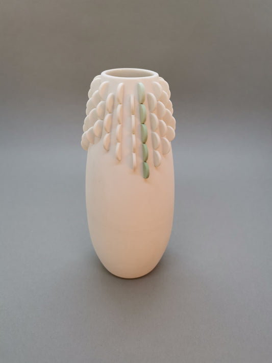 Single Stem Vase with Green Gradient