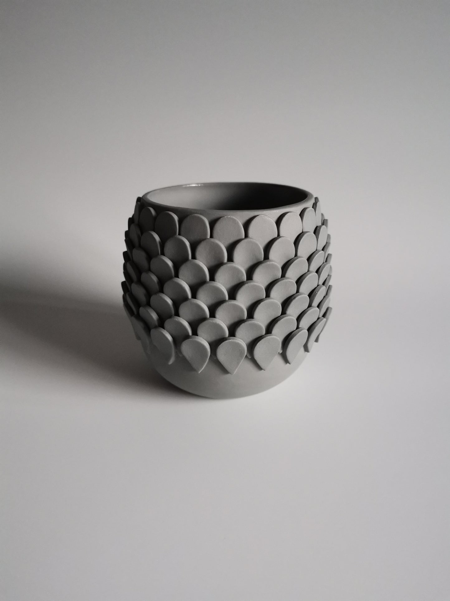 Medium Flint Teardrop Vessel