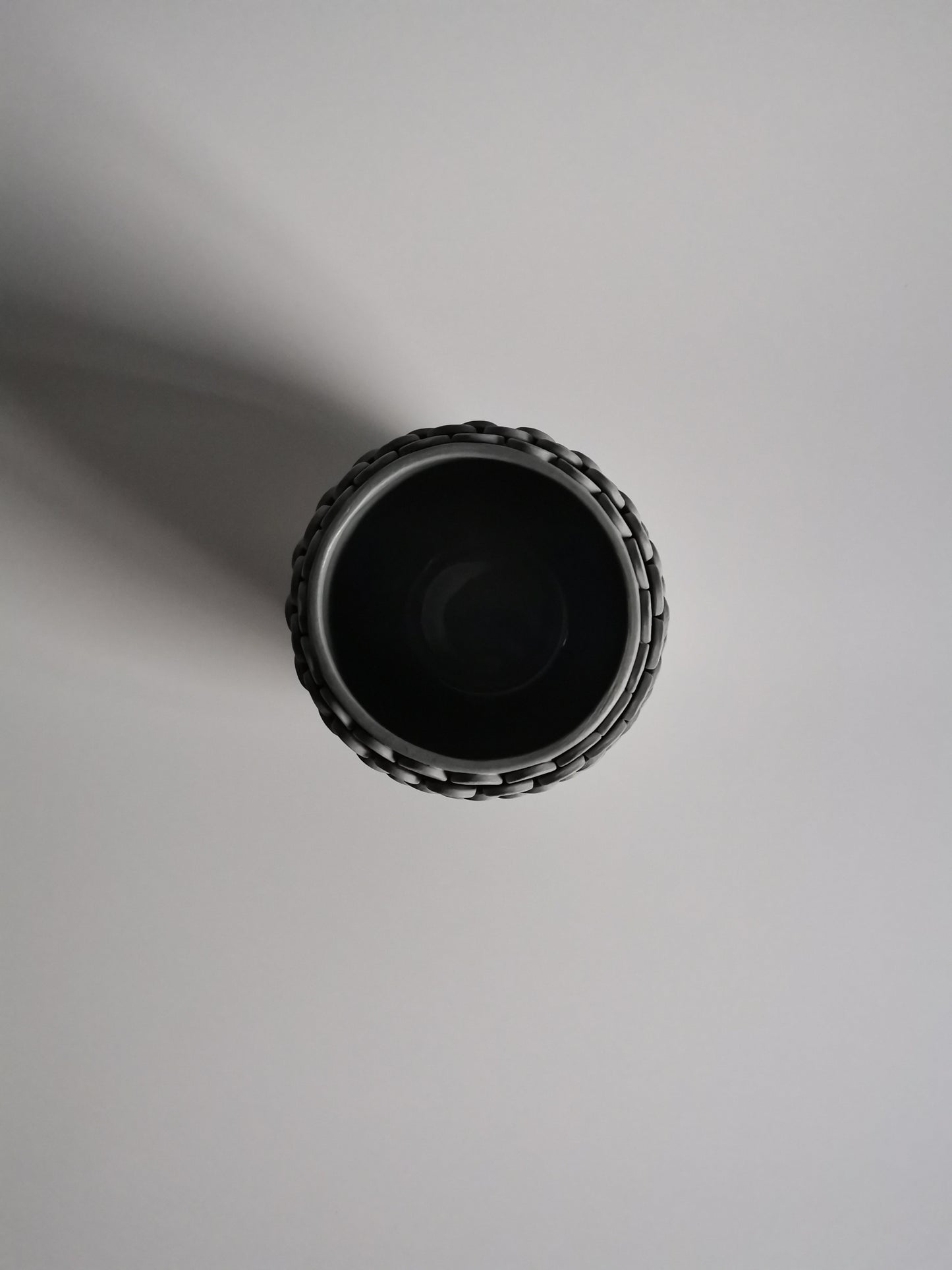 Medium Flint Teardrop Vessel