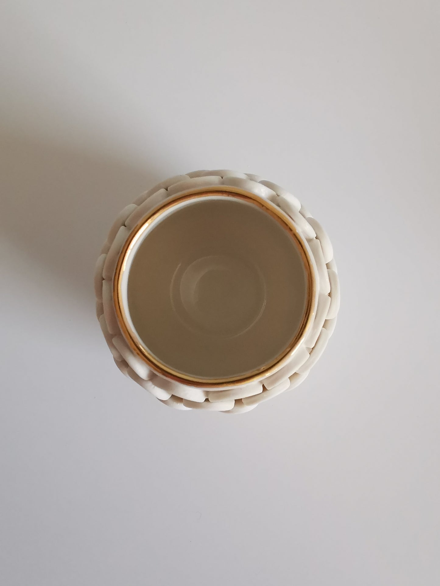 Small Teardrop Vessel with Gold