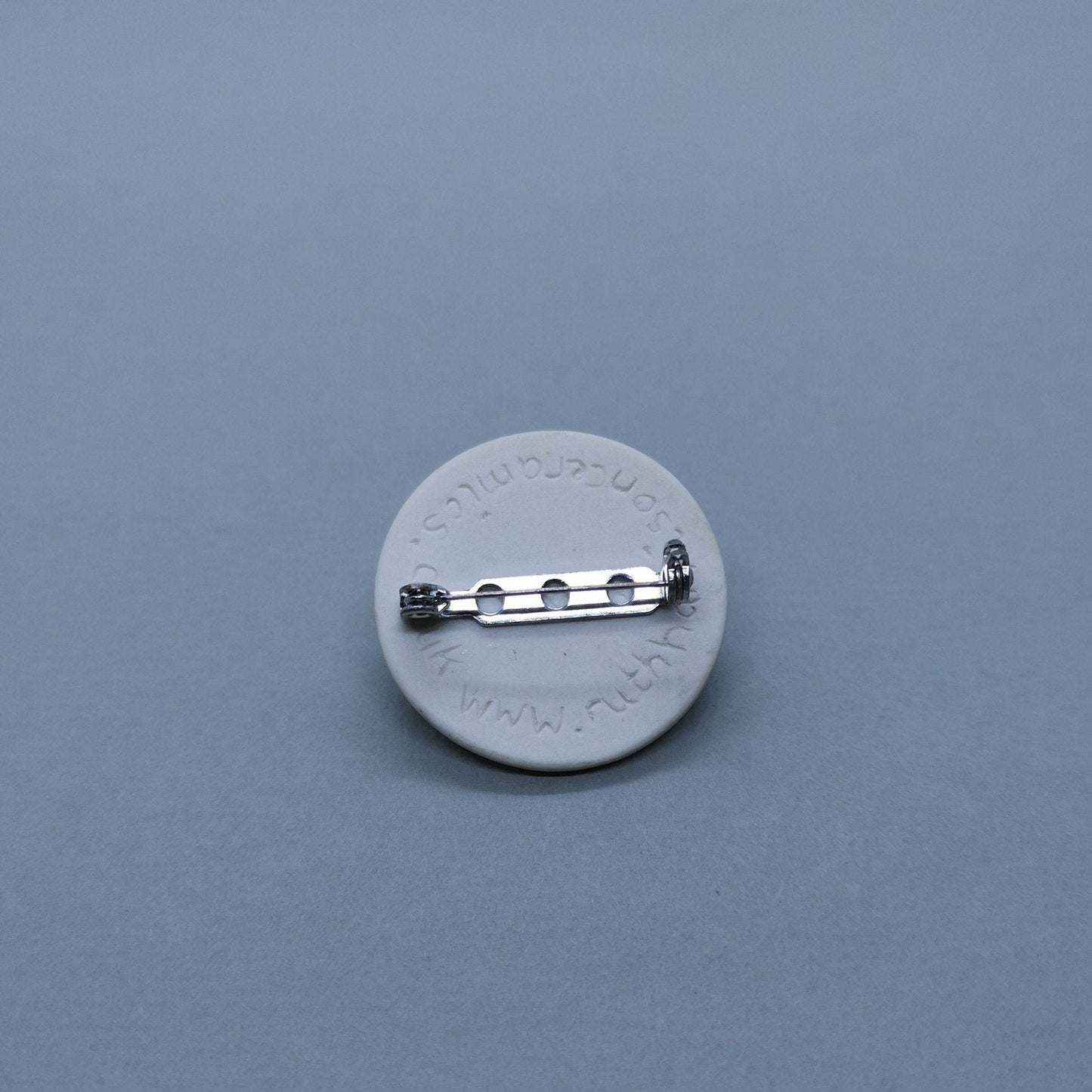 Handmade Porcelain Brooch