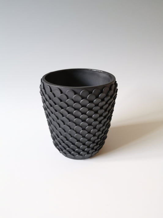 Large Black Teardrop Vessel (Second)