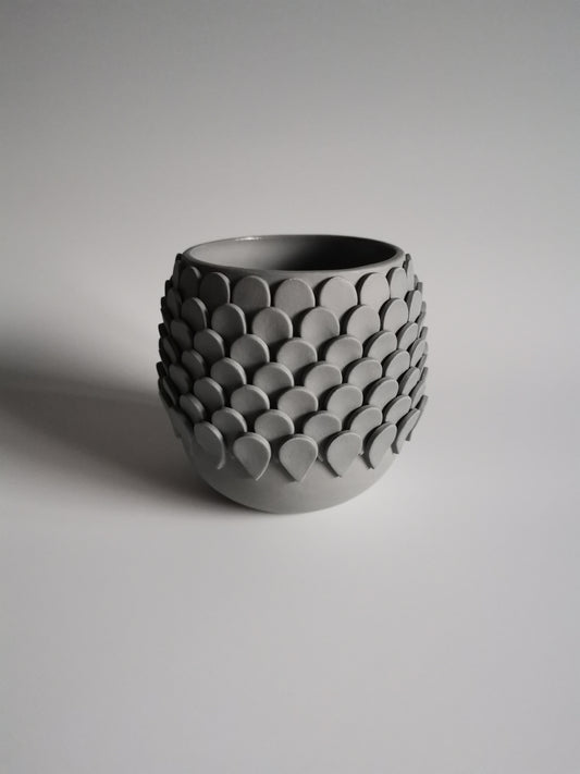 Medium Flint Teardrop Vessel