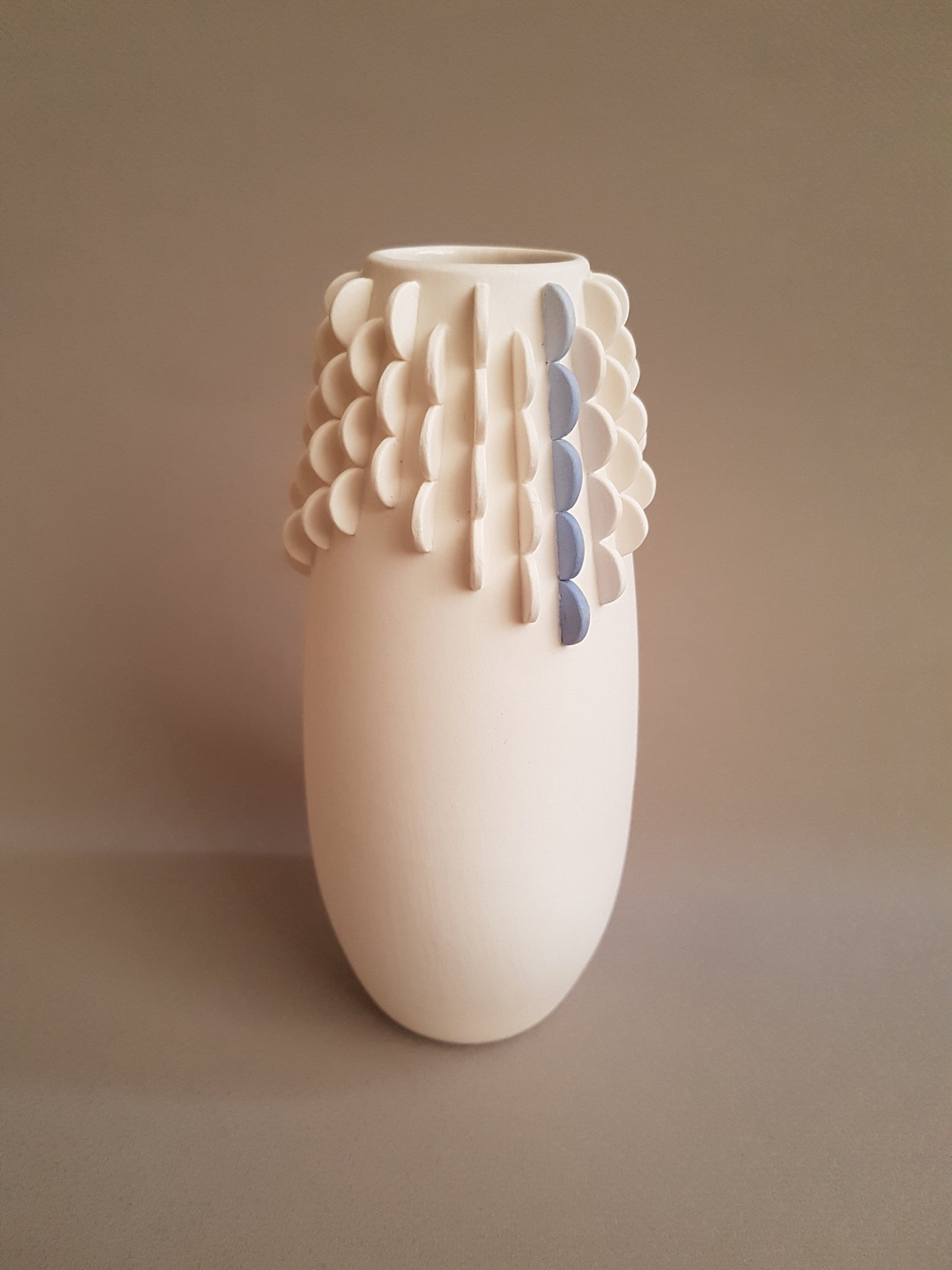 Single Stem Vase with Colour Strip
