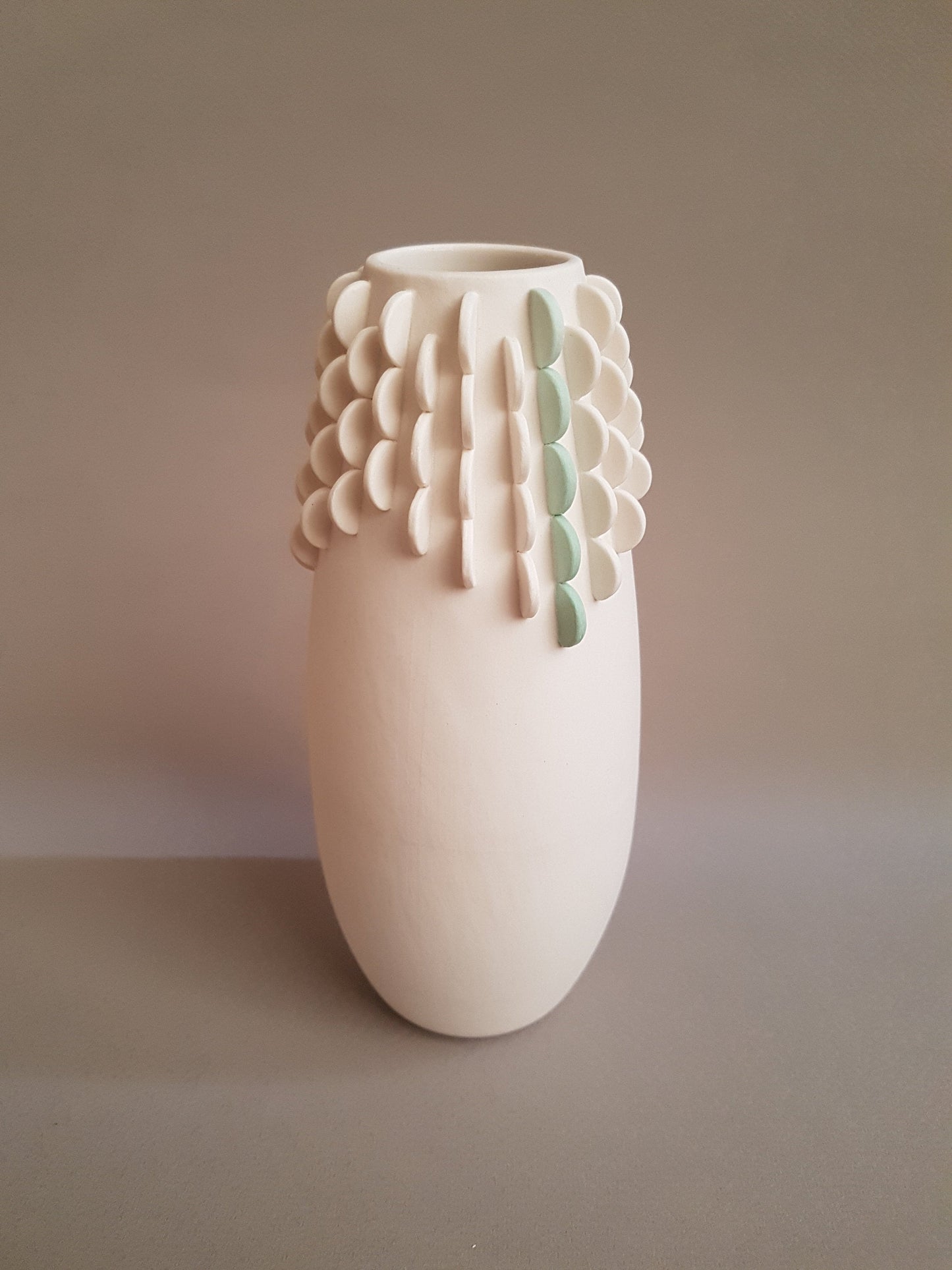 Single Stem Vase with Colour Strip
