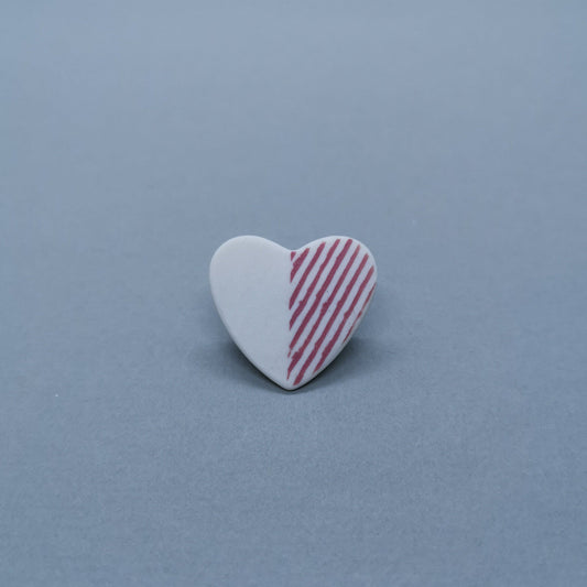 Handmade Porcelain Brooch
