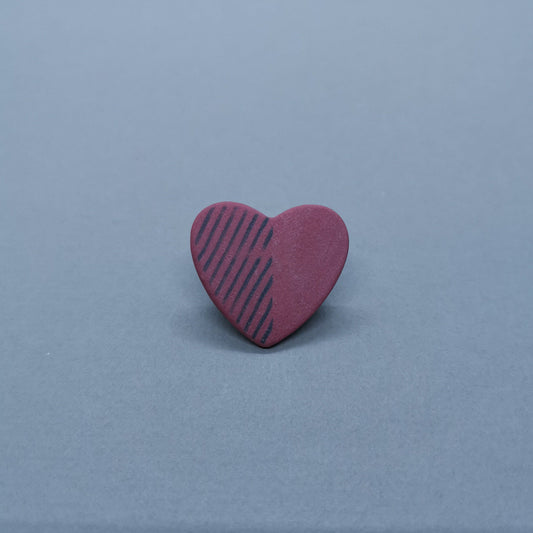 Handmade Porcelain Brooch