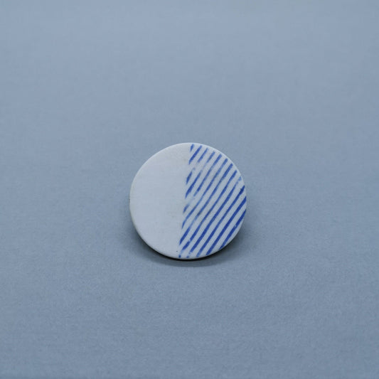 Handmade Porcelain Brooch